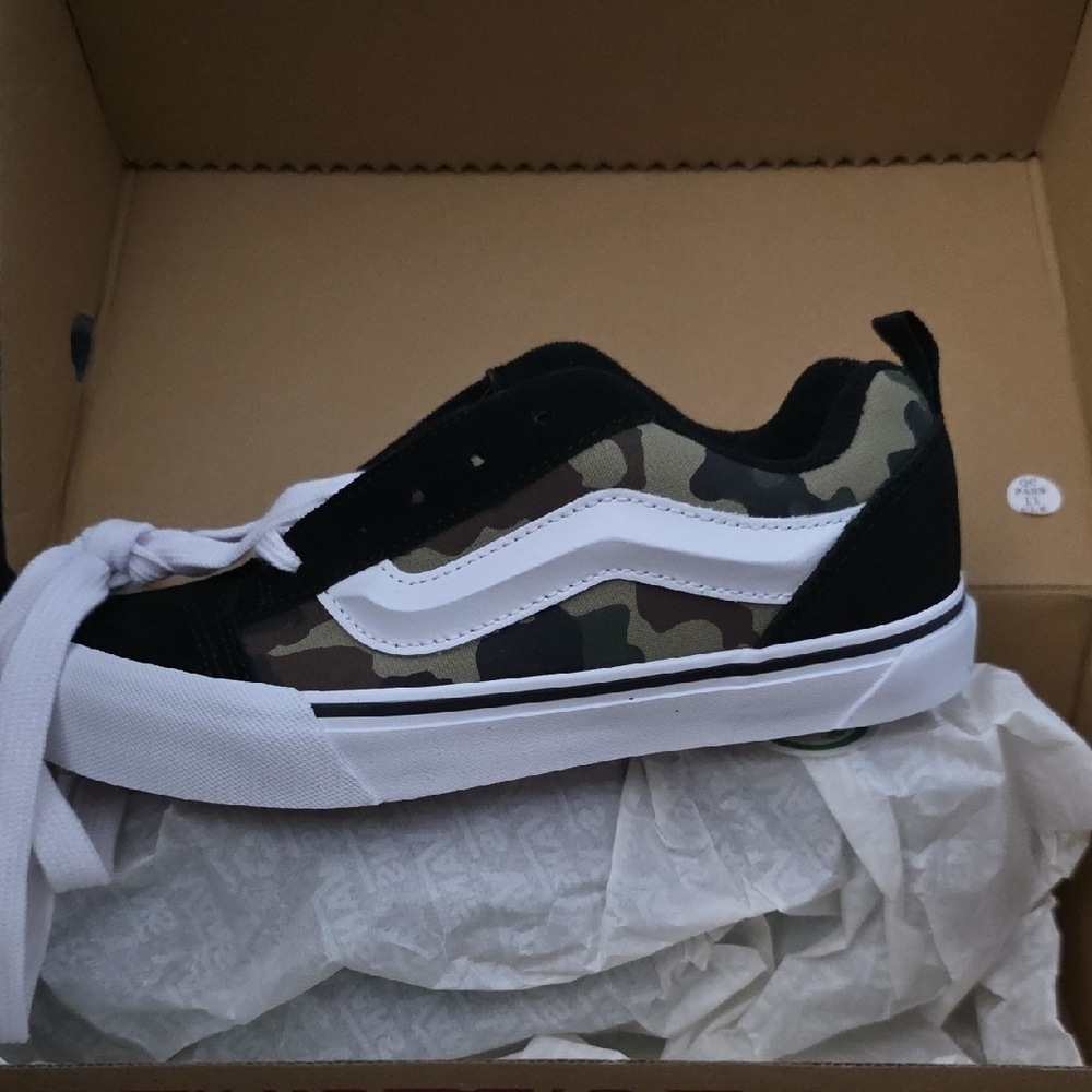 Vans Kids Shoes - Camouflage and Black